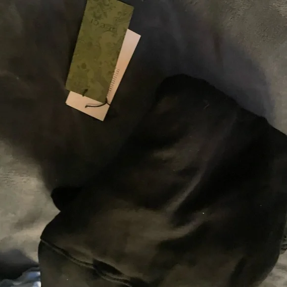 Gucci Black and Green Designer Piece